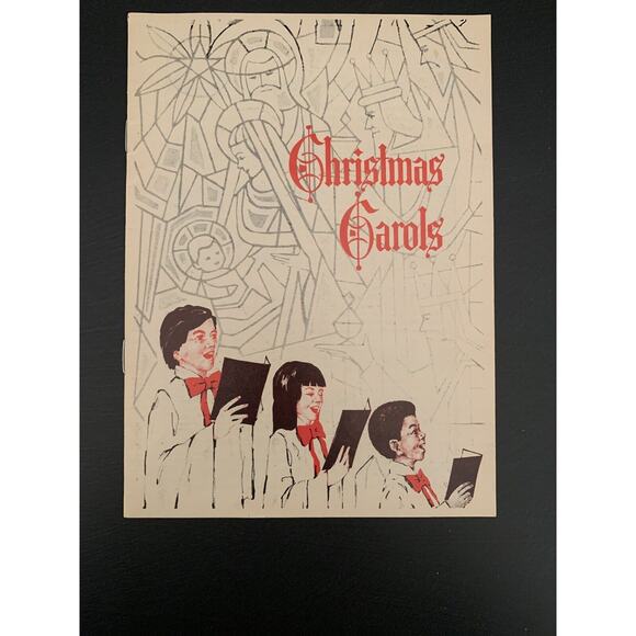 Vintage 1978 Christmas Carols Pamphlet Insurance Advertisement John Hancock - Picture 1 of 7